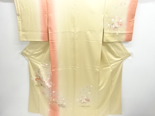 Japanese Kimono / Homongi Tsukesake Silk